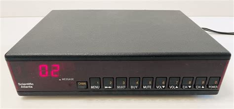 Scientific Atlanta cable boxes from the 90s that were shaped similar to an alarm clock : r/nostalgia