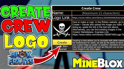 How to Change Crew Logos in Blox Fruits! - YouTube