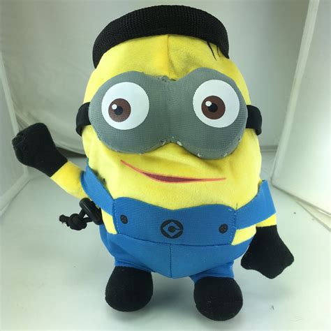 Crimp Chimps Minion Stuffed Animal Chalk Bag from Despicable