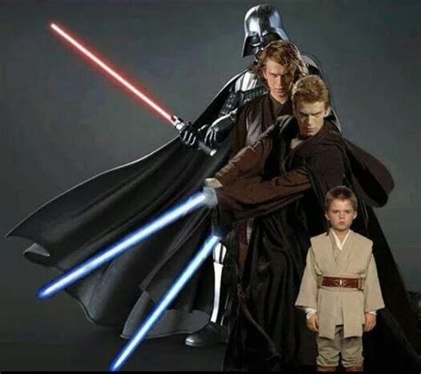 Young Anakin Skywalker Darth Vader