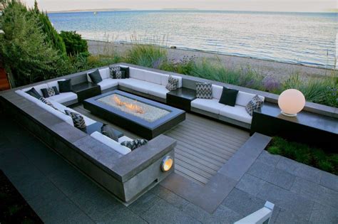 40 Best Sunken Patio Fire Pit Ideas for Your Backyard | Outdoor patio ...