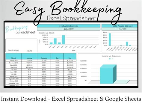 Small Business Bookkeeping Google Sheets, Small Business Bookkeeping ...