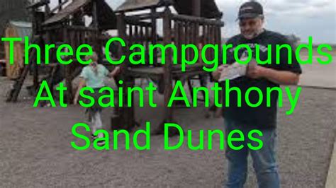 Overview Of Campgrounds At St. Anthony Sand Dunes, Idaho - YouTube