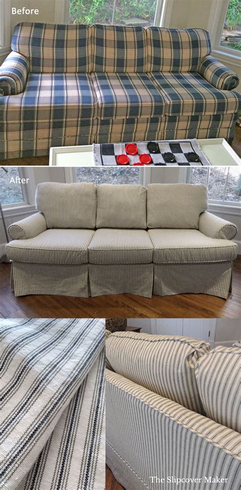 3 Slipcover Design Tips for Updating Your Old Sleeper Sofa | The ...