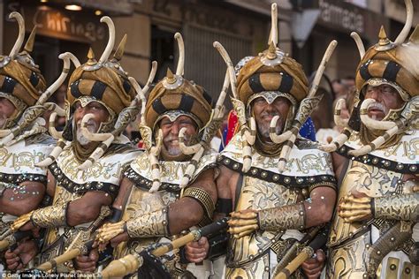 Spain’s beautiful and brutal past witnessing the annual Moors & Christians Festival | Daily Mail ...