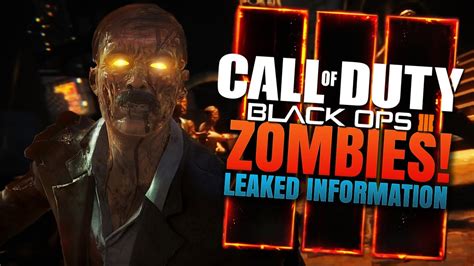 Call of Duty: Black Ops 3 ZOMBIES "SHADOW OF EVIL" HUGE LEAK! HUGE MAP ...