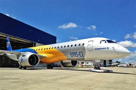 Embraer rolls out E195-E2, its largest commercial jet - Air Data News