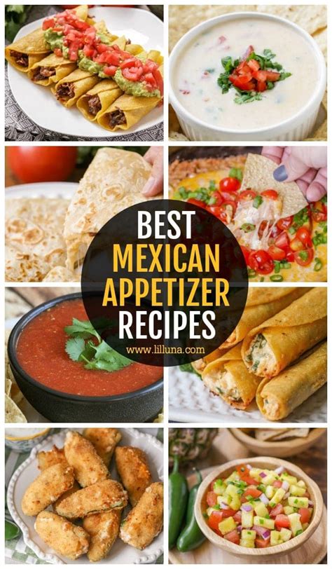 30+ Easy Mexican Appetizers | Lil' Luna