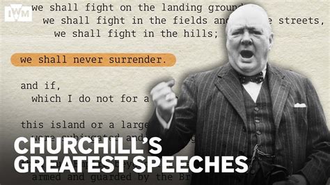 How Winston Churchill's Speeches helped to win WW2 - YouTube