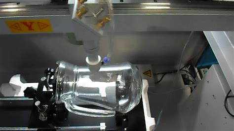 glass laser engraving machine , bottle laser engraver machine - YouTube
