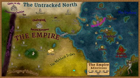 Map of the Empire by Hexdrake on DeviantArt