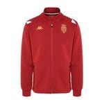 AS Monaco Track Top Atremyx - Red/White/Gold | www.unisportstore.com