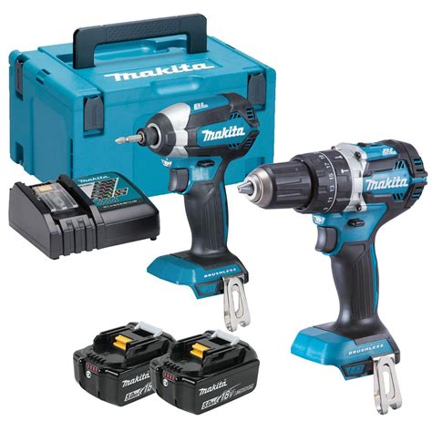 Makita 18v Brushless 2pc Kit & FREE 33pc Bit Set - Power Tool Competitions - Win Vans & Power Tools