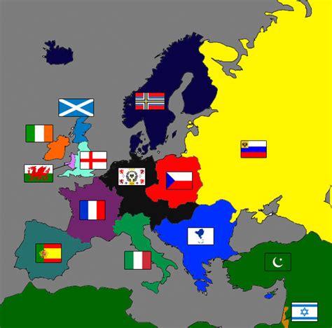 Alternate Map of Europe by ccccsrbin on DeviantArt
