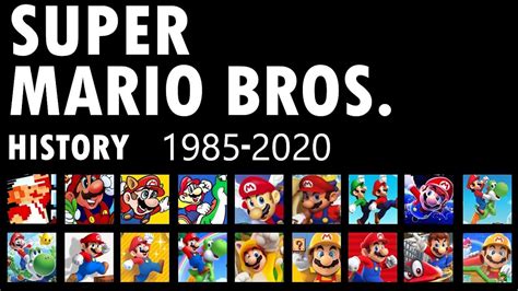 History of Super Mario 1985-2020: 35th Anniversary Trailer - YouTube