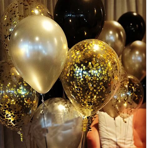 1pcs Helium Balloons Graduation Wedding Balloon Confetti Balloons Happy ...