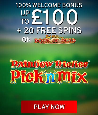 Rainbow Riches Pick n Mix Slot: Play Now At Fruity King