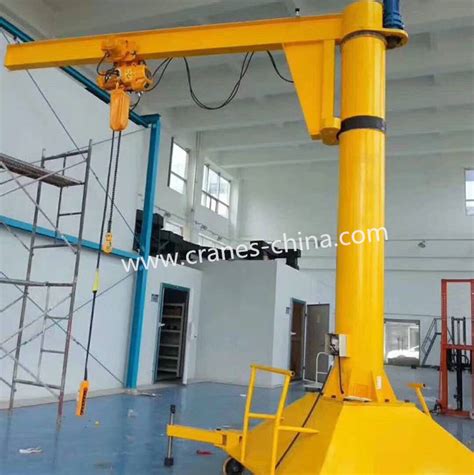 China Mobile Small Jib Crane with Hoist Factory - Modern Heavy Industry