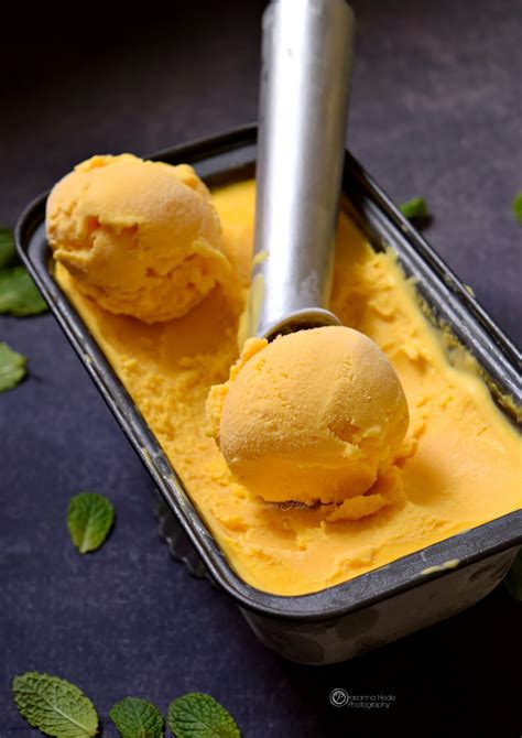 Mango IceCream No Churn EggFree Recipe | Savory Bites Recipes - A Food Blog with Quick and Easy ...