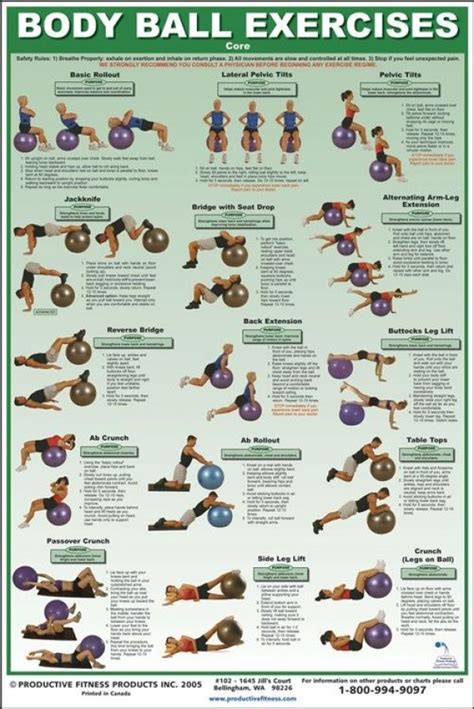 Ball exercises core workout #PNFStretching in 2020 | Ball exercises ...