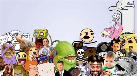 Download The Funniest Meme Laptop Collection Wallpaper | Wallpapers.com