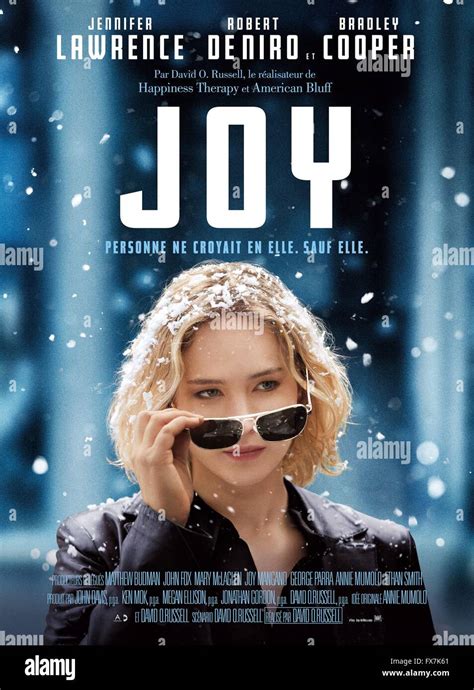 David o russell jennifer lawrence movie poster fr hi-res stock photography and images - Alamy