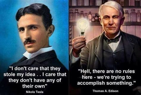 Tesla vs Edison | Nikola tesla, Tesla quotes, Tesla inventions