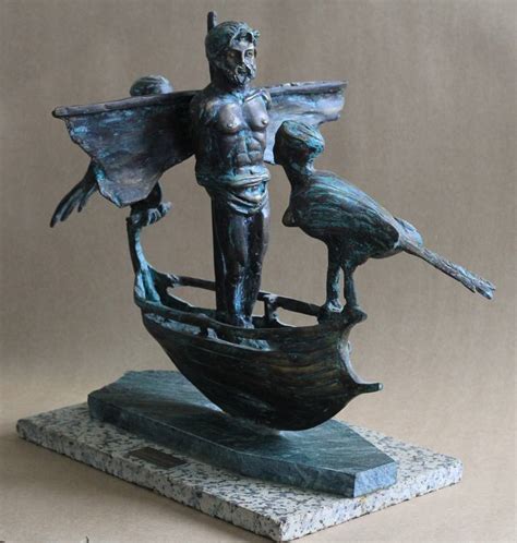 Odysseus and the Sirens Sculpture by Angel Angelov | Saatchi Art