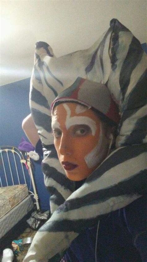 Ahsoka tano makeup test | Cosplay Amino