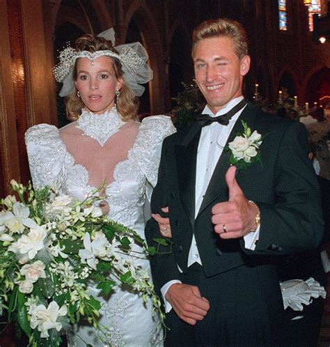 Wayne Gretzky leaving his wedding ceremony ~ 1988 : OldSchoolCool