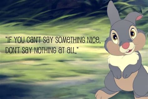 thumper | Disney quotes, Bambi quotes, Thumper quote