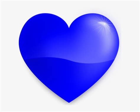 28 Collection Of Blue Heart Clipart Png - Heart In Blue Colour PNG ...