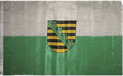 3x5 Saxony Sachsen Bundeslnder German State Saxon Germany Flag 3'x5 ...