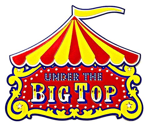 Brand NEW Theme Park! | Big top, Circus decorations, Circus theme classroom