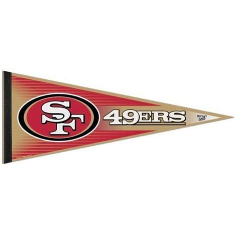 Football Pennants: NFL San Francisco 49ers Pennant (2-Pack) by TeamFanatics. $9.99. Dimensions ...