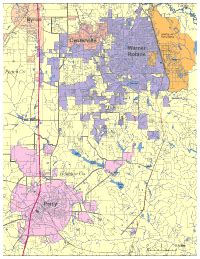 Warner Robins Digital Vector Maps - Download Editable Illustrator & PDF ...