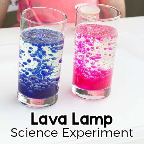 Super Cool Lava Lamp Experiment for Kids | Science projects for kids ...