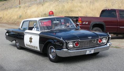 1960 Ford Fairlane 500 sheriff's car | Police cars, Old police cars, Emergency vehicles