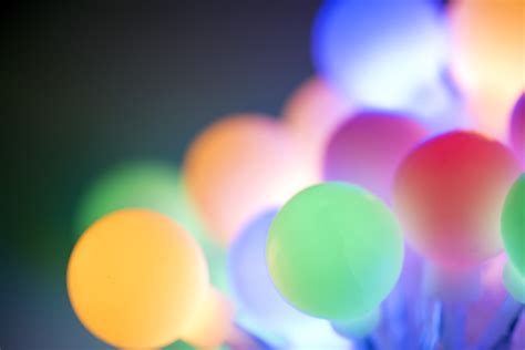 Photo of Coloured Christmas Lights | Free christmas images