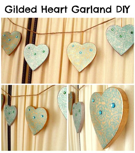 DIY Heart Garland - Pet Scribbles