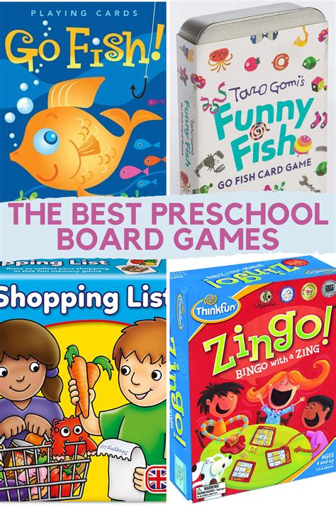 The Best Preschool Board Games For Learning - Fun Party Pop