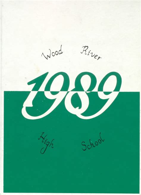 1989 yearbook from Wood River High School from Hailey, Idaho for sale