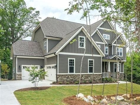 Light Grey Siding White Trim | Home Design Ideas