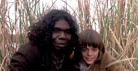 Storm Boy - David Gulpilil and Greg Rowe in long grass | National Film ...