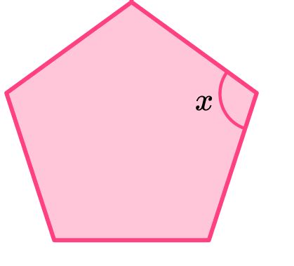 Angles In A Pentagon - GCSE Maths - Steps & Examples