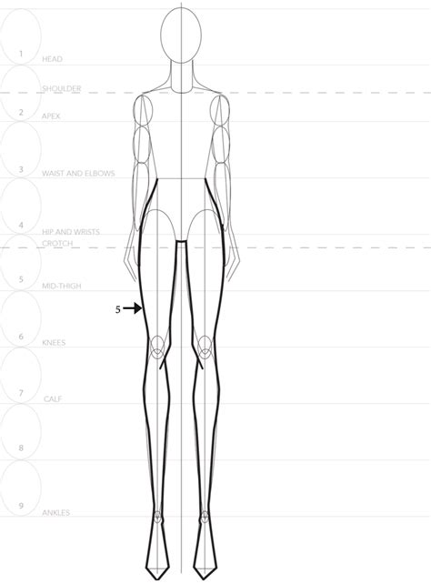 Fashion Sketching: a Step-by-step Guide to Drawing the Basic Fashion Croquis with 9 Heads ...