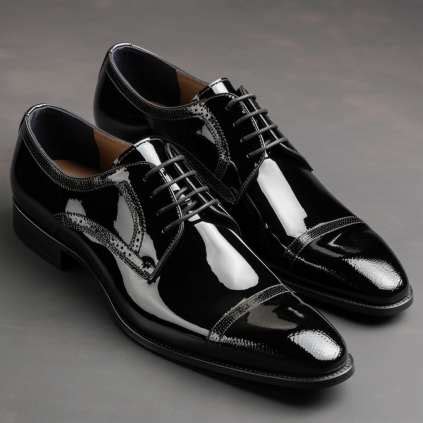 Can You Wear Black Patent Leather Shoes In The Winter? Outfit For Men