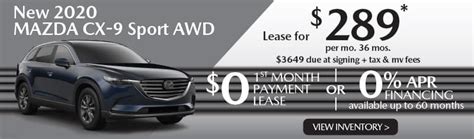 Mazda Lease Offers | Garden City Mazda