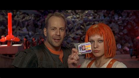 The Fifth Element HD Wallpaper: Korben Dallas & Leeloo