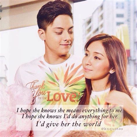 KathNiel Quotes - knquotes on Instagram: “That look says it all. 💙 # ...